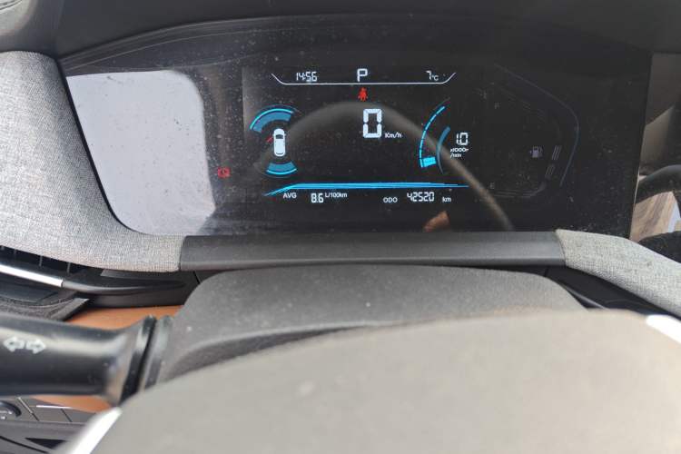 Used CHANGAN OSHAN COS3 2019 1.5L Automatic JingShang Model Odometer Close Up