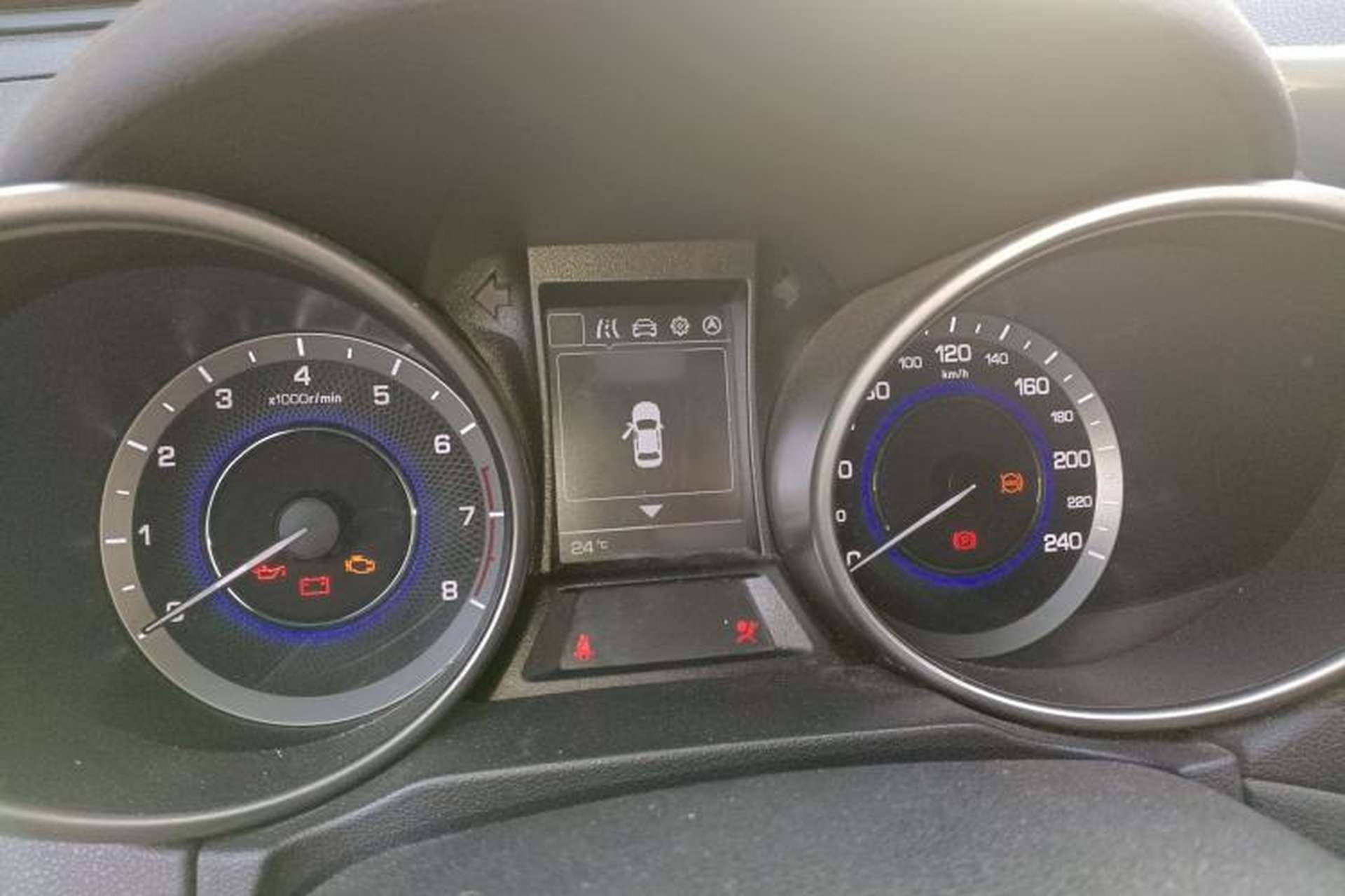Used CHANGAN OSHAN COS5 2019 1.6L Manual Classic Model China VI Standard Instrument Cluster
