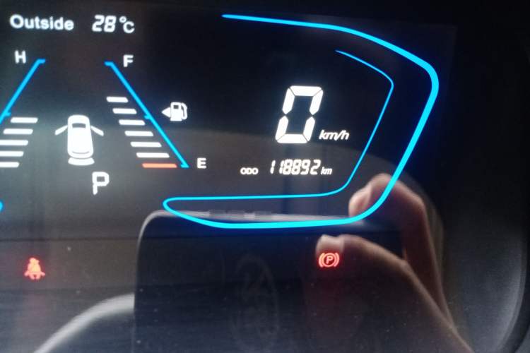 Used CHANGAN OSHAN Cosmos 2019 1.5T Automatic Smart Version China VI Standard Odometer Close Up