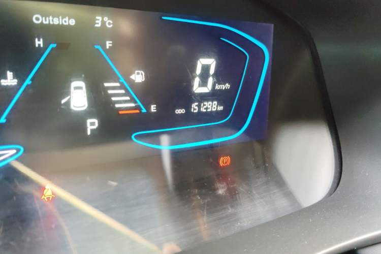 Used CHANGAN OSHAN Cosmos 2019 1.5T Automatic Elite Version China VI Standard Odometer Close Up