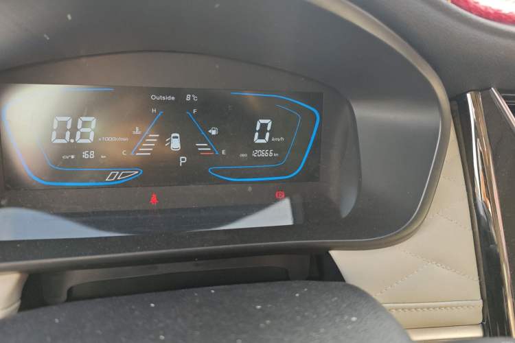 Used CHANGAN OSHAN Cosmos 2019 1.5T Automatic Flagship Version China VI Standard Odometer Close Up
