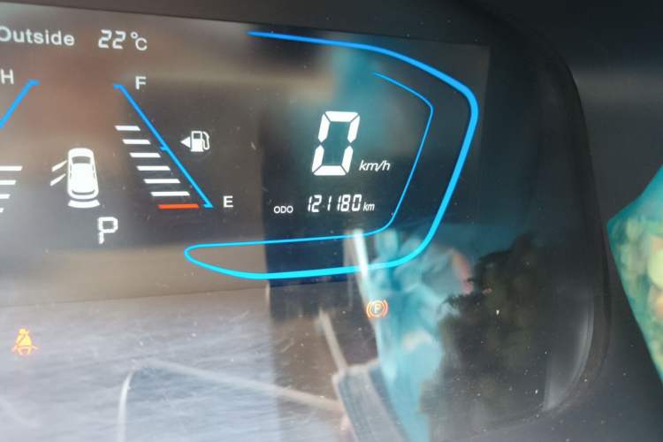 Used CHANGAN OSHAN Cosmos 2019 1.5T Automatic Elite Version China VI Standard Odometer Close Up
