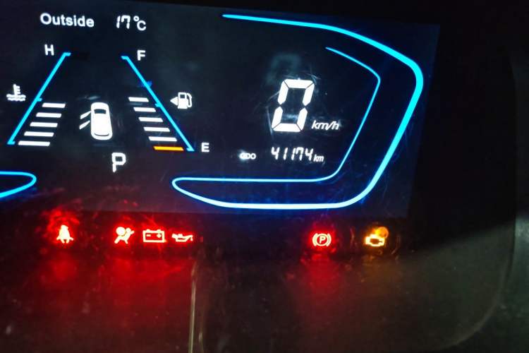 Used CHANGAN OSHAN Cosmos 2022 1.5T Automatic Business Model Odometer Close Up