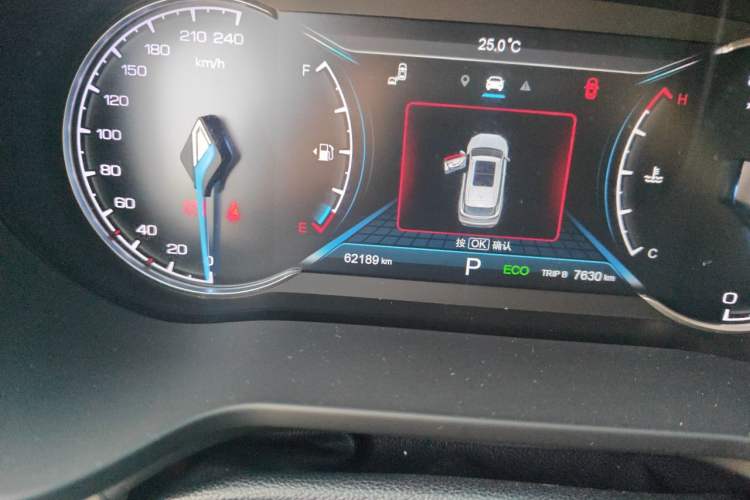 Used CHANGAN OSHAN COSPro 2021 GT 2.0T Automatic Pilot Model 7 Seats Odometer Close Up