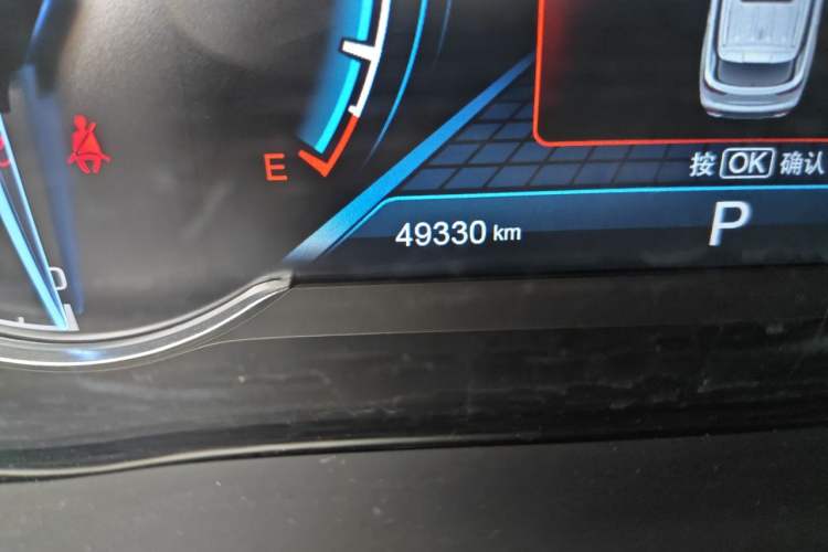 Used CHANGAN OSHAN COSPro 2021 GT 2.0T Automatic Pilot Model 7 Seats Odometer Close Up