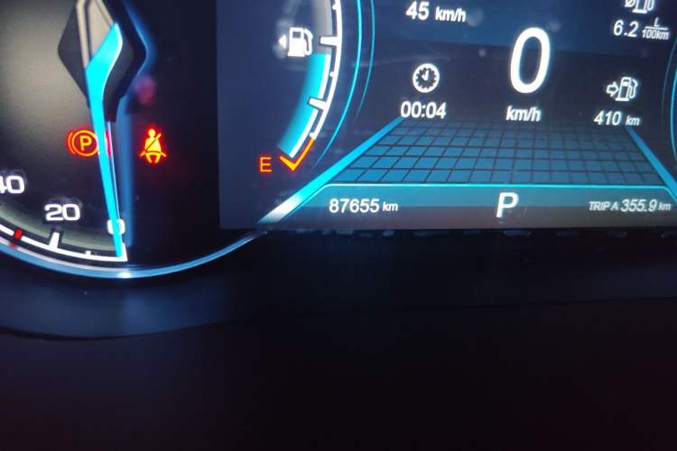 Used CHANGAN OSHAN COSPro 2021 1.5T Automatic Flagship 7-Seater Odometer Close Up