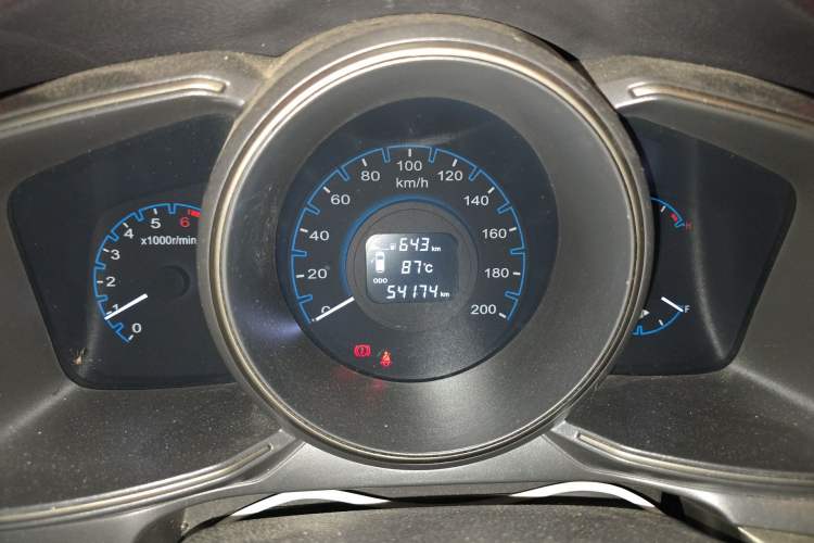 Used CHANGAN OSHAN CX70 2016 1.6L Manual Luxury Model Instrument Cluster
