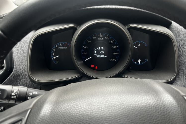 Used CHANGAN OSHAN CX70 2016 1.6L Manual Luxury Model Odometer Close Up