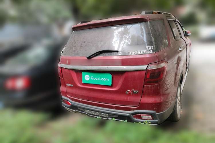Used CHANGAN OSHAN CX70 2016 1.6L Manual Luxury Model Rear