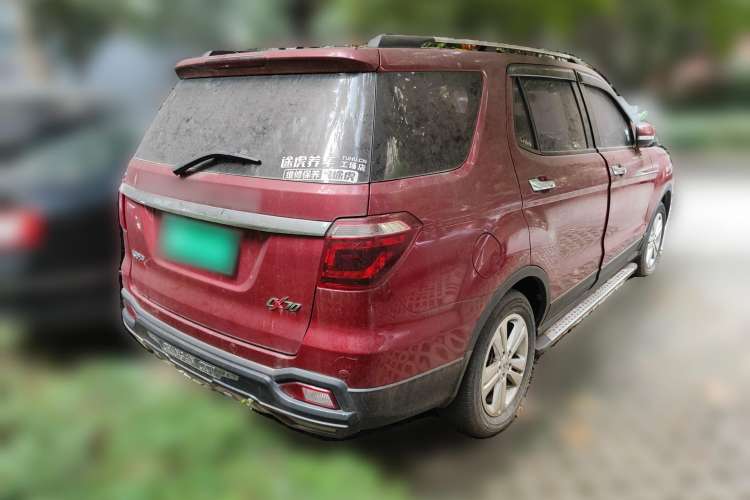 Used CHANGAN OSHAN CX70 2016 1.6L Manual Luxury Model Rear Right 45 Deg