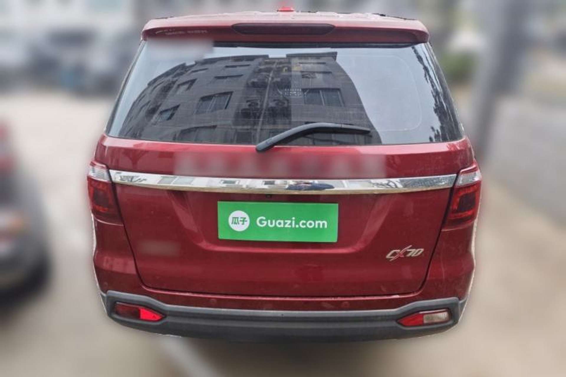 Used CHANGAN OSHAN CX70 2016 1.6L Manual Comfort Model Rear