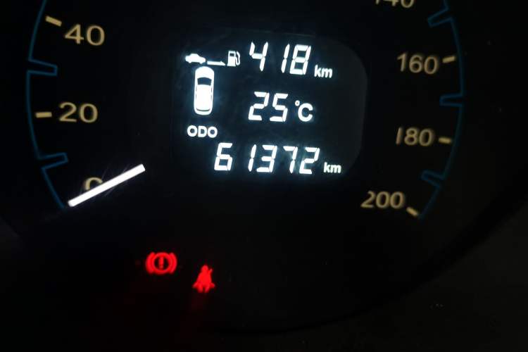 Used CHANGAN OSHAN CX70 2016 1.6L Manual Smart Connect Version Odometer Close Up
