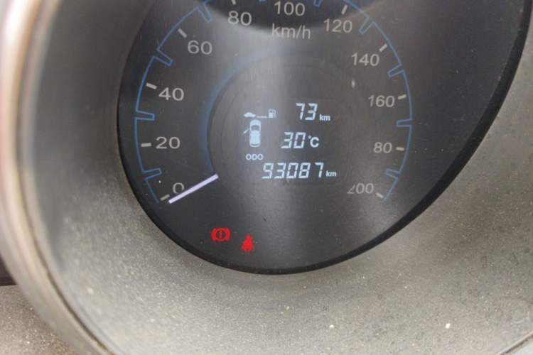 Used CHANGAN OSHAN CX70 2016 1.6L Manual Smart Connect Version Odometer Close Up