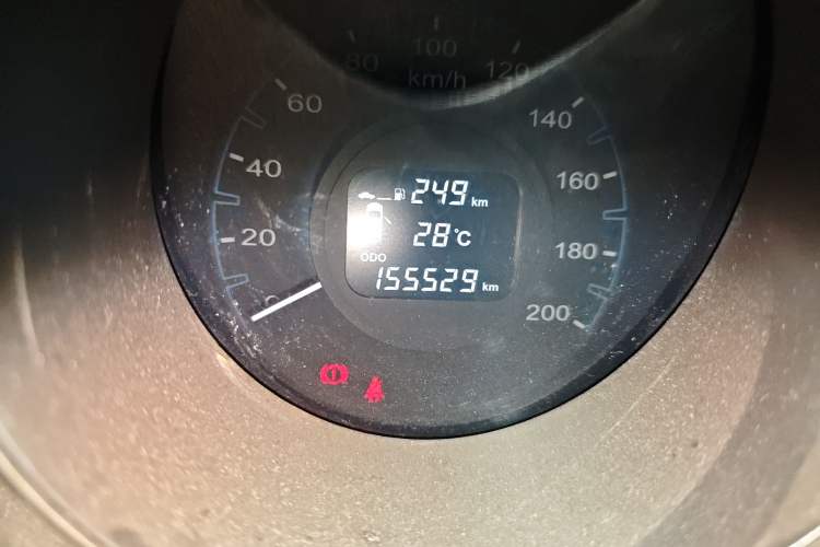 Used CHANGAN OSHAN CX70 2016 1.6L Manual Luxury Model Odometer Close Up