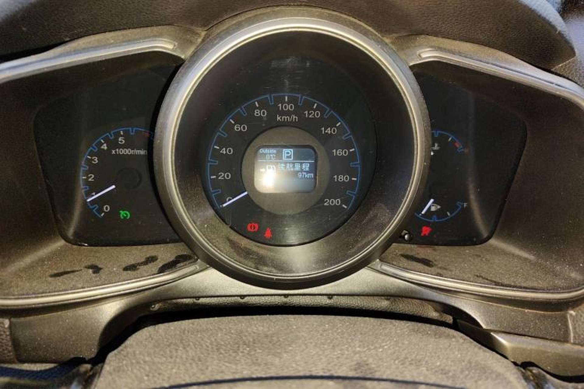 Used CHANGAN OSHAN CX70 2017 CX70T 1.5T Automatic Zunqing Edition Instrument Cluster