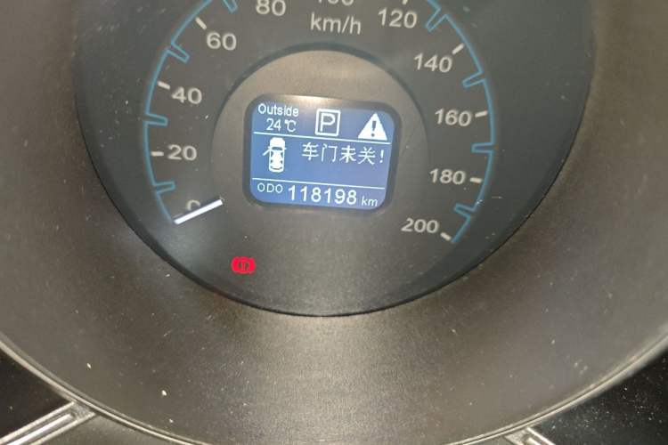 Used CHANGAN OSHAN CX70 2017 CX70T 1.5T Automatic Zunqing Edition Odometer Close Up