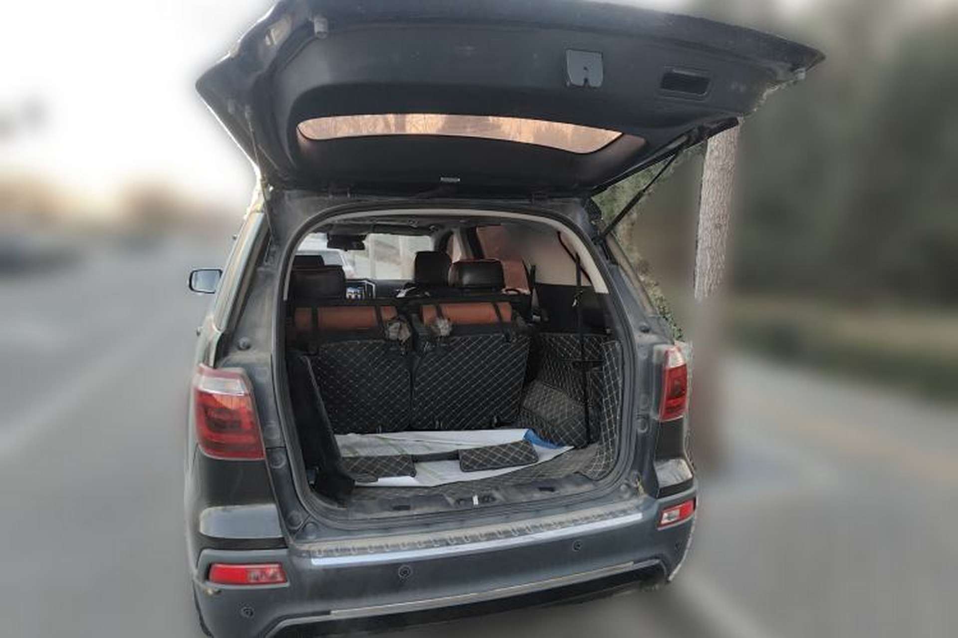 Used CHANGAN OSHAN CX70 2017 CX70T 1.5T Automatic Zunqing Edition Trunk