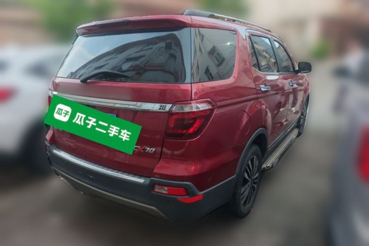 Used CHANGAN OSHAN CX70 2017 CX70T 1.5T Manual High-Performance Edition Rear Right 45 Deg