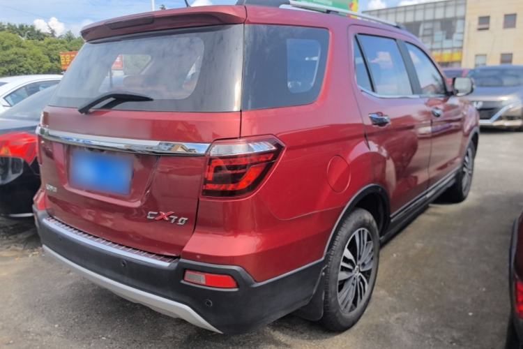 Used CHANGAN OSHAN CX70 2017 CX70T 1.5T Automatic Zunqing Edition Rear Right 45 Deg