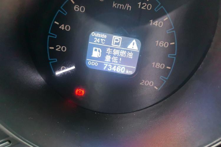 Used CHANGAN OSHAN CX70 2017 CX70T 1.5T Automatic Zunqing Edition Odometer Close Up