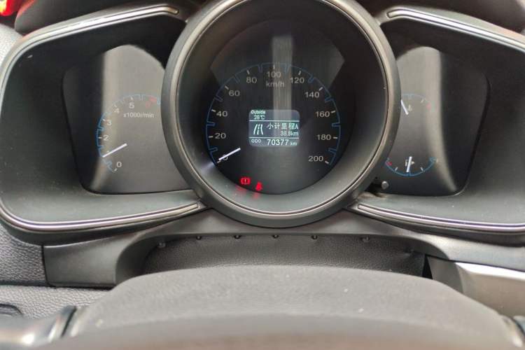 Used CHANGAN OSHAN CX70 2017 CX70T 1.5T Manual High-Performance Edition Odometer Close Up