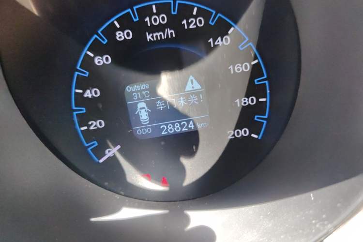 Used CHANGAN OSHAN CX70 2017 Facelifted CX70T 1.5T Manual High-Performance Edition Odometer Close Up