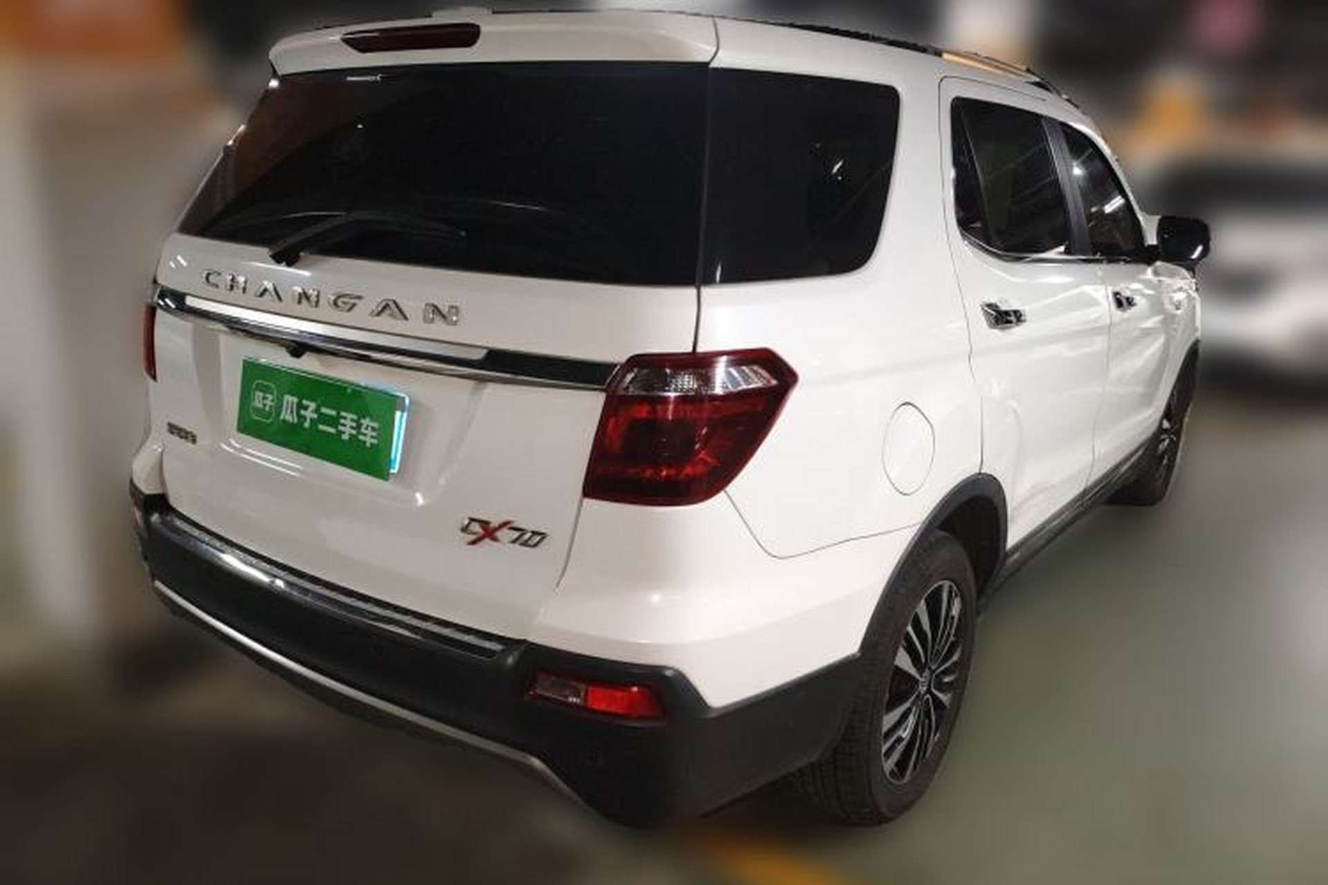 Used CHANGAN OSHAN CX70 2017 Facelifted CX70T 1.5T Automatic Zunqing Edition Rear Right 45 Deg