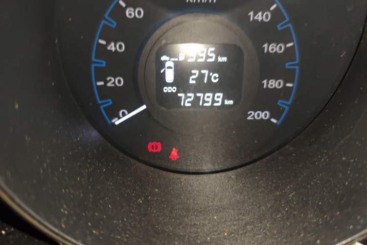 Used CHANGAN OSHAN CX70 2018 Revised Version 1.6L Manual Prestige Edition Odometer Close Up