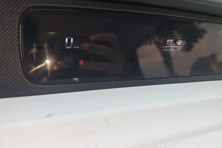 Used CHANGAN OSHAN Nio Ⅱ 2019 Smart Model Odometer Close Up