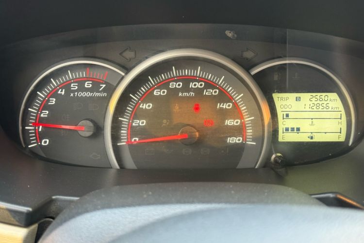Used CHANGAN OSHAN Olisway 2013 1.2L Manual Elite Model Odometer Close Up
