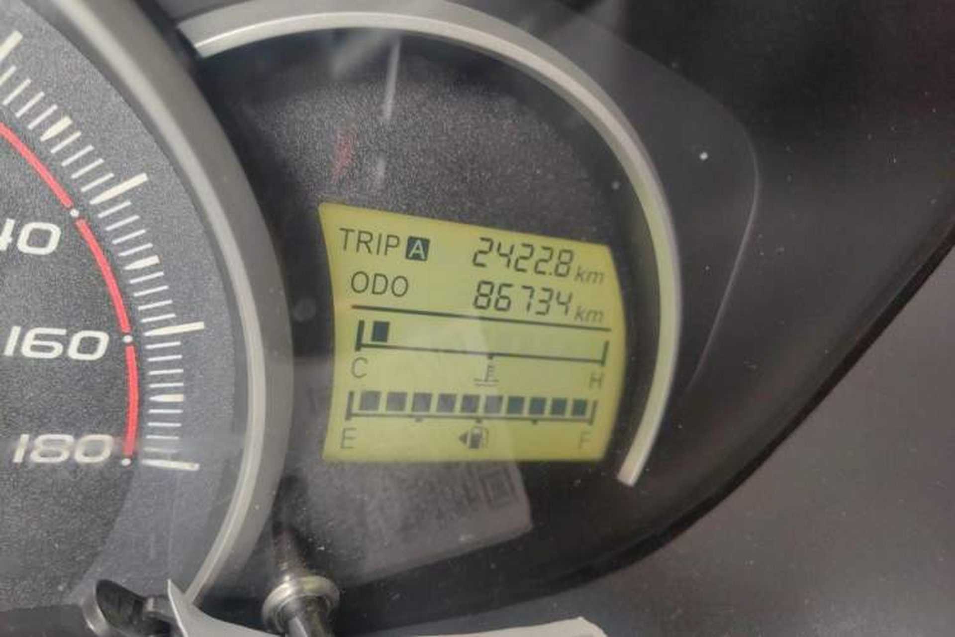 Used CHANGAN OSHAN Olisway 2013 1.2L Manual Elite Model Odometer Close Up