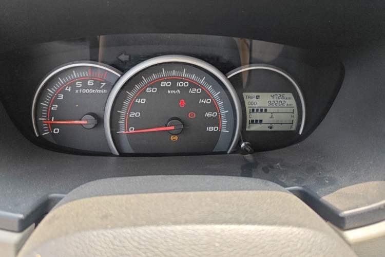 Used CHANGAN OSHAN Olisway 2013 1.4L Manual Jingxiang Model Odometer Close Up