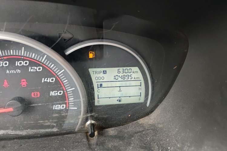 Used CHANGAN OSHAN Olisway 2013 1.4L Manual Jingxiang Model Odometer Close Up