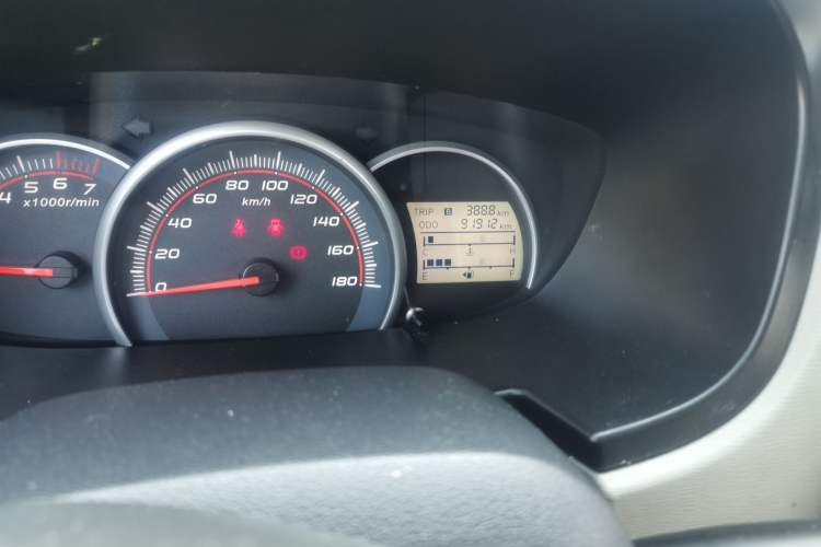 Used CHANGAN OSHAN Olisway  Odometer Close Up