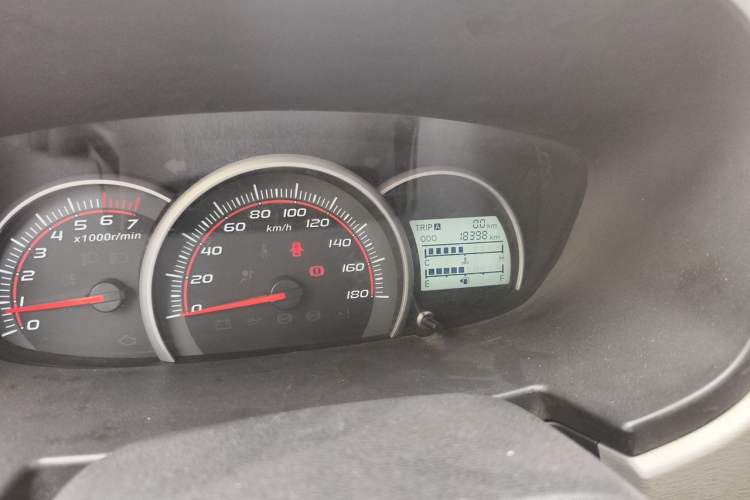 Used CHANGAN OSHAN Olisway 2013 1.2L Manual Comfort Model Odometer Close Up