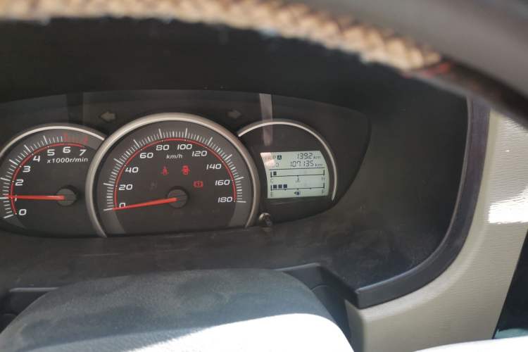 Used CHANGAN OSHAN Olisway 2013 1.2L Manual Comfort Model Odometer Close Up