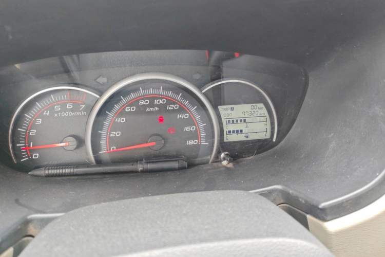Used CHANGAN OSHAN Olisway 2013 1.2L Manual Elite Model Odometer Close Up