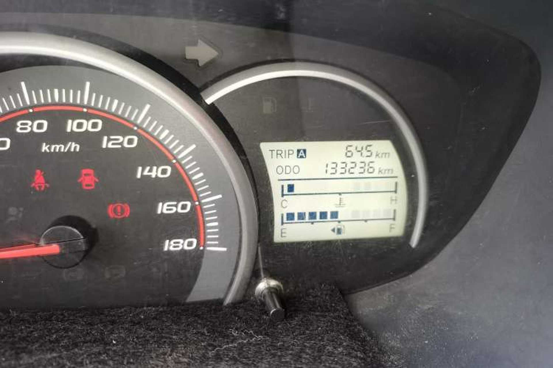 Used CHANGAN OSHAN Olisway 2013 1.2L Manual Elite Model Odometer Close Up