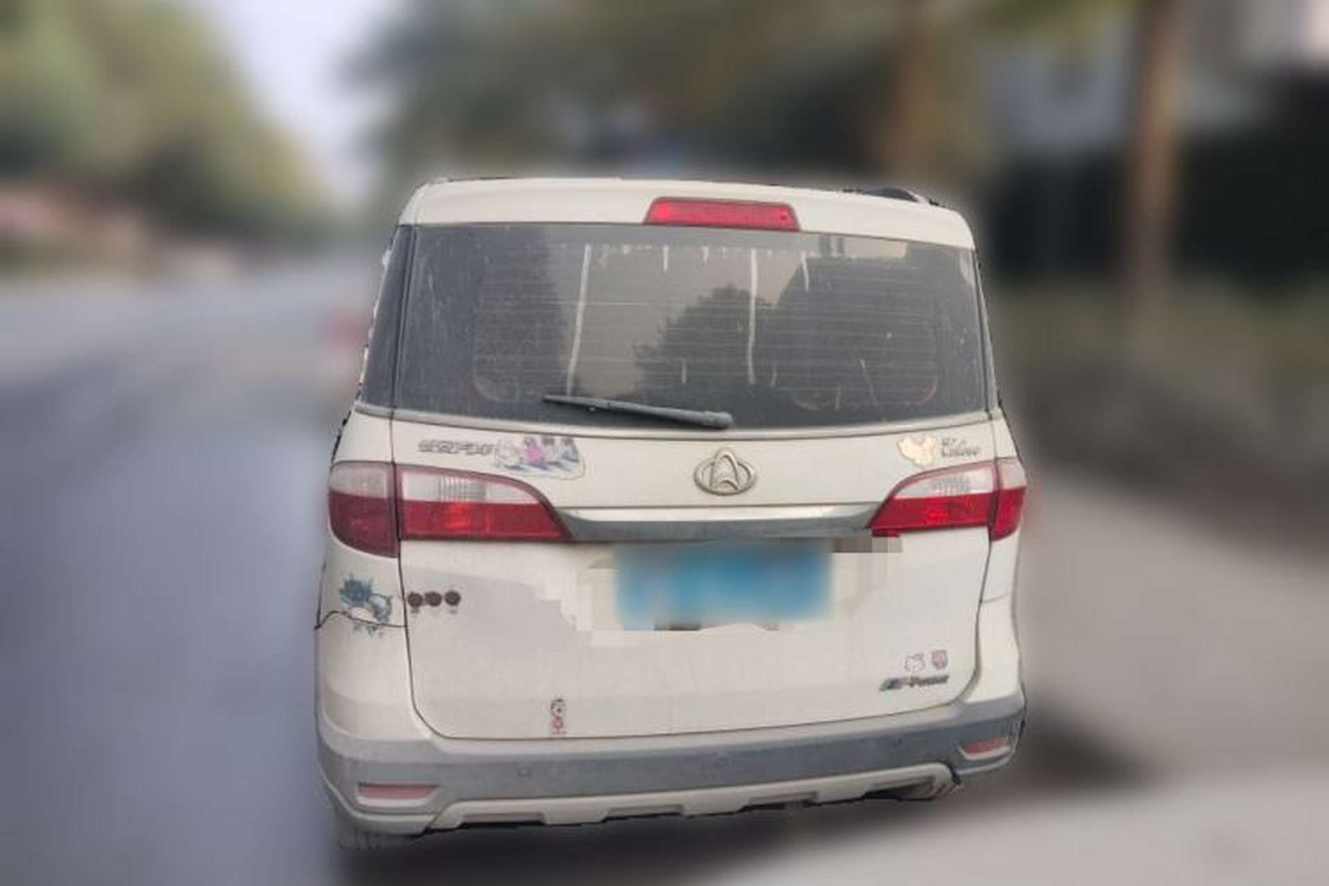 Used CHANGAN OSHAN Olisway 2013 1.4L Manual Jingxiang Model Rear