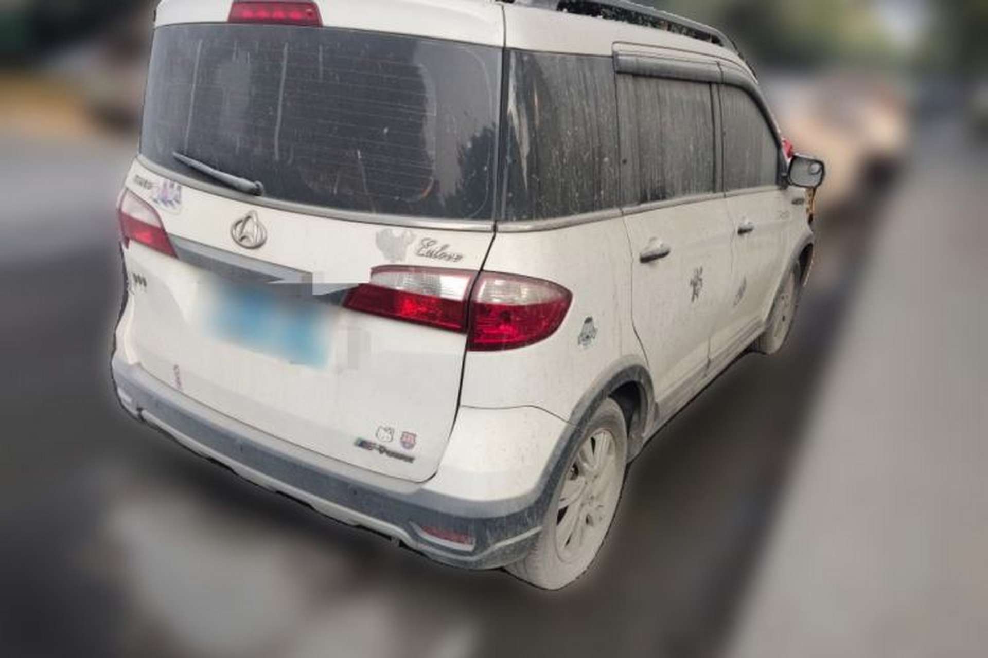 Used CHANGAN OSHAN Olisway 2013 1.4L Manual Jingxiang Model Rear Right 45 Deg