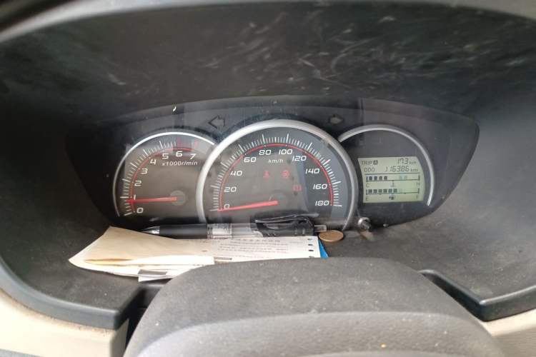Used CHANGAN OSHAN Olisway  Odometer Close Up