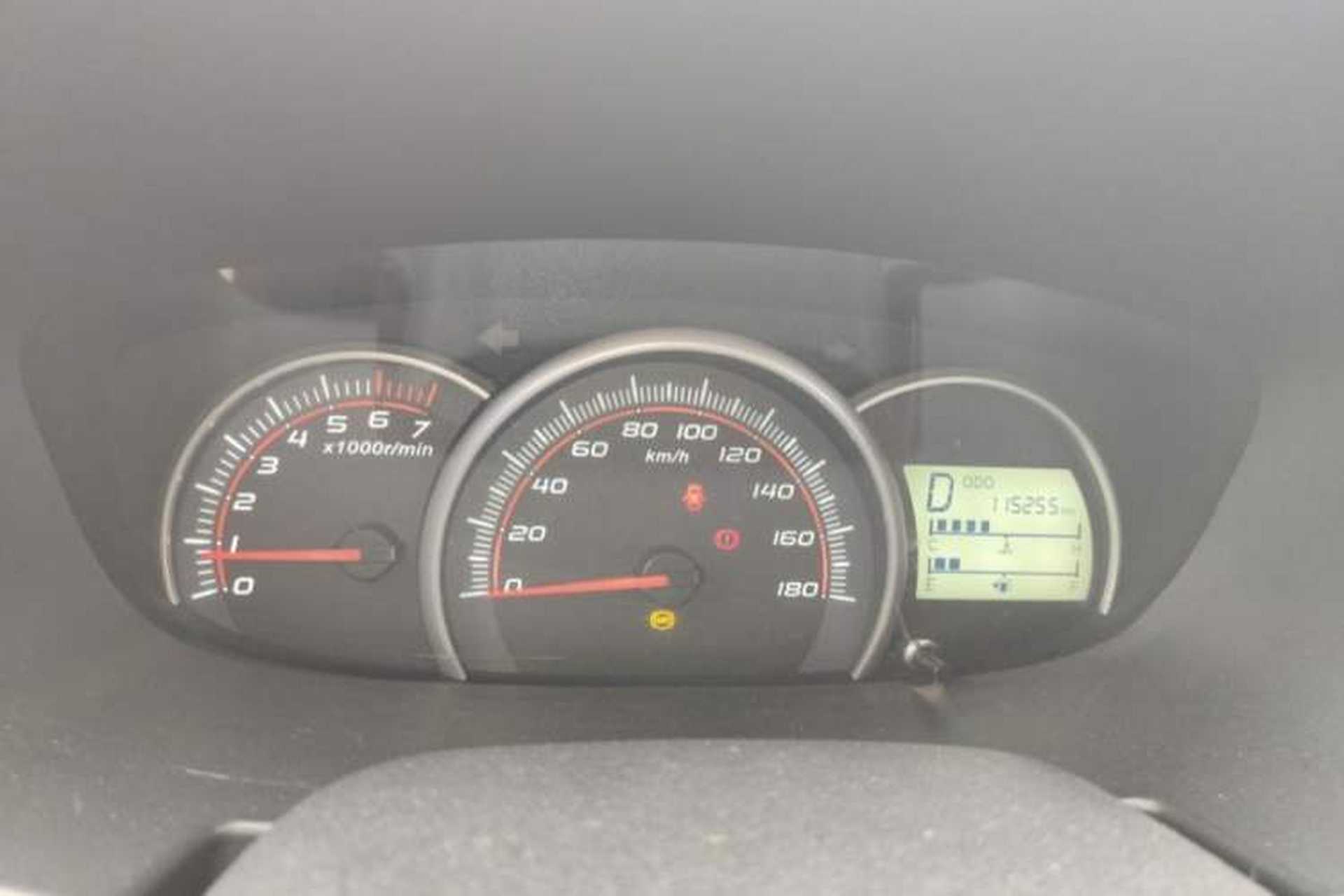 Used CHANGAN OSHAN Olisway 2014 1.4L AMT Luxury Model Odometer Close Up