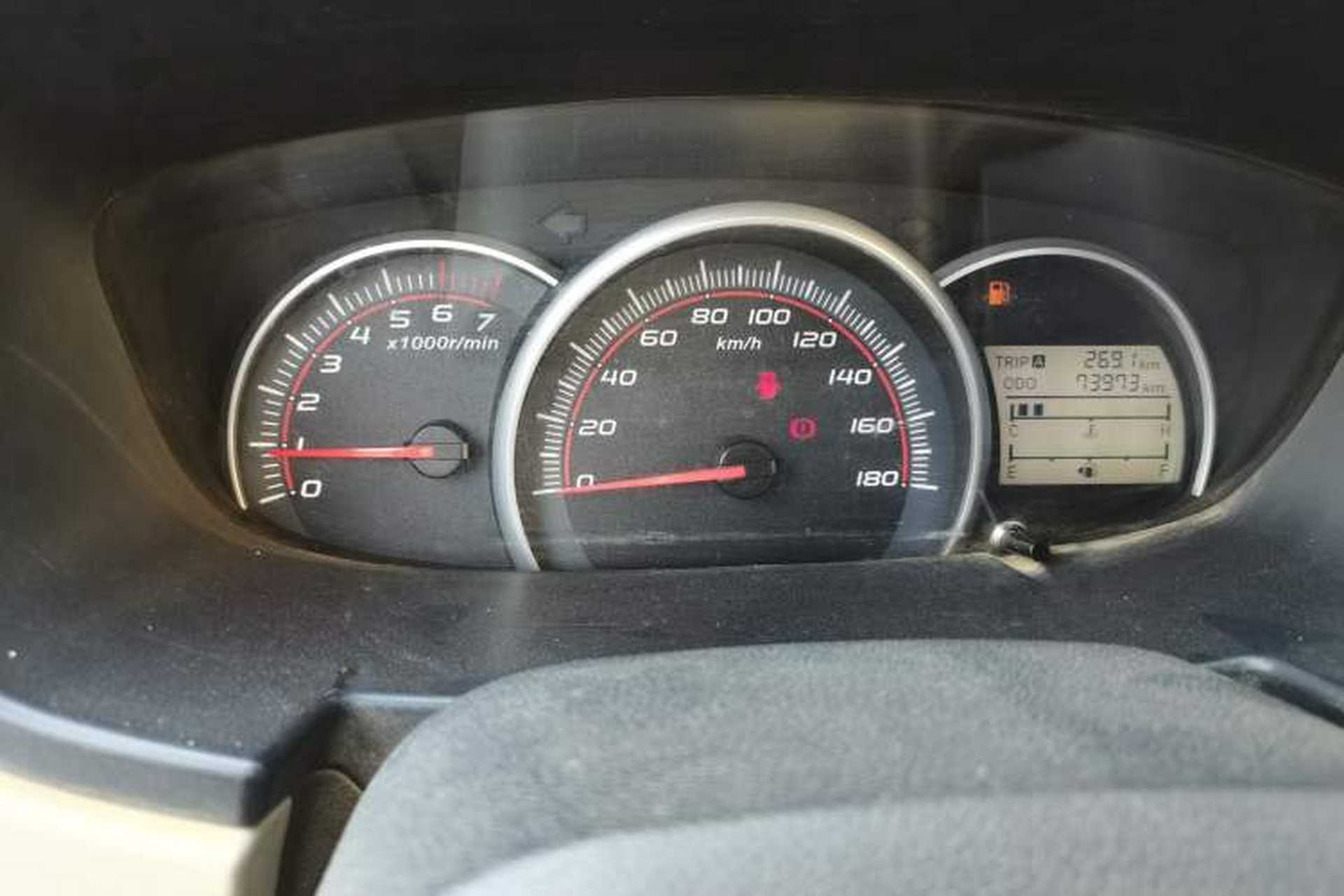 Used CHANGAN OSHAN Olisway 2015 1.2L Manual Enjoyment Model Odometer Close Up