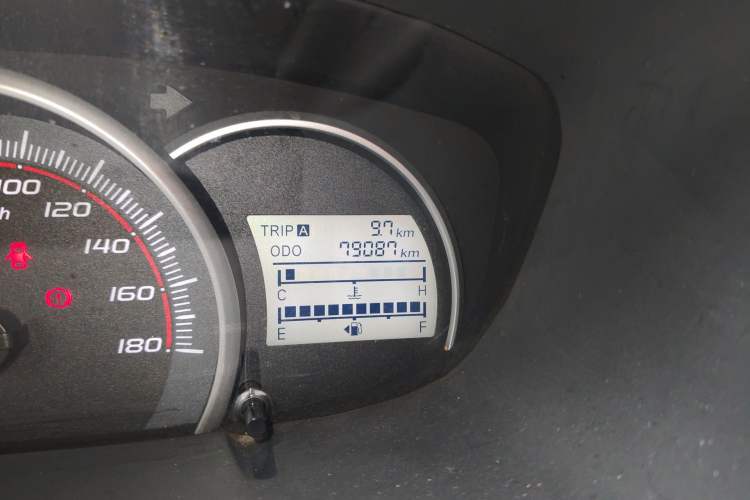 Used CHANGAN OSHAN Olisway 2015 1.2L Manual Enjoyment Model Odometer Close Up