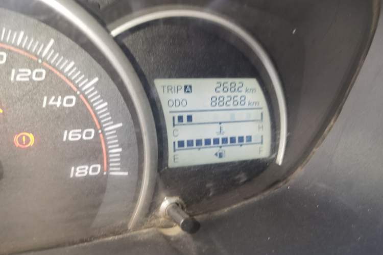 Used CHANGAN OSHAN Olisway 2015 1.2L Manual Enjoyment Model Odometer Close Up
