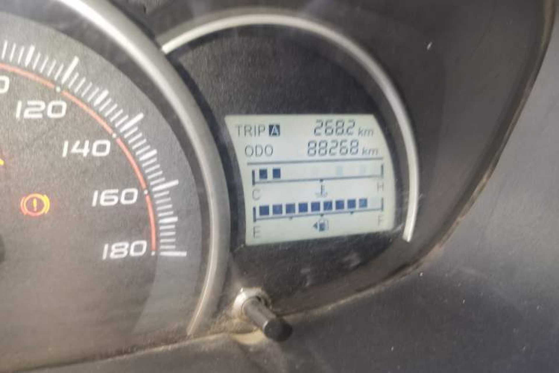 Used CHANGAN OSHAN Olisway 2015 1.2L Manual Enjoyment Model Odometer Close Up