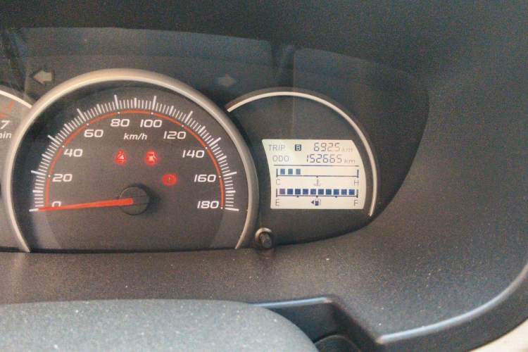 Used CHANGAN OSHAN Olisway 2015 1.2L Manual Enjoyment Model Odometer Close Up