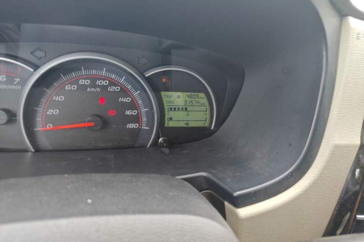 Used CHANGAN OSHAN Olisway 2015 1.2L Manual Enjoyment Model Odometer Close Up