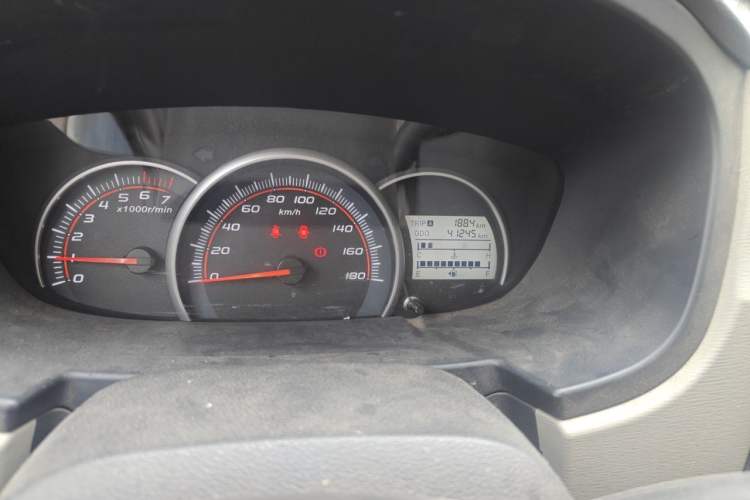 Used CHANGAN OSHAN Olisway 2015 1.2L Manual Enjoyment Model Odometer Close Up