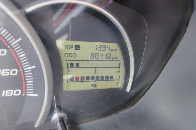 Used CHANGAN OSHAN Olisway 2015 1.2L Manual Enjoyment Model Odometer Close Up